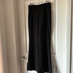 Black dress pants. Long